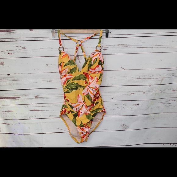 Kona Sol Other - Women's Tortoise Ring High Coverage One Piece